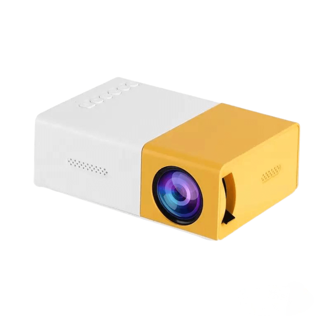 Kompakter tragbarer WiFi 6 Projektor mit 1080P HDMI-Ausgang | Temsk