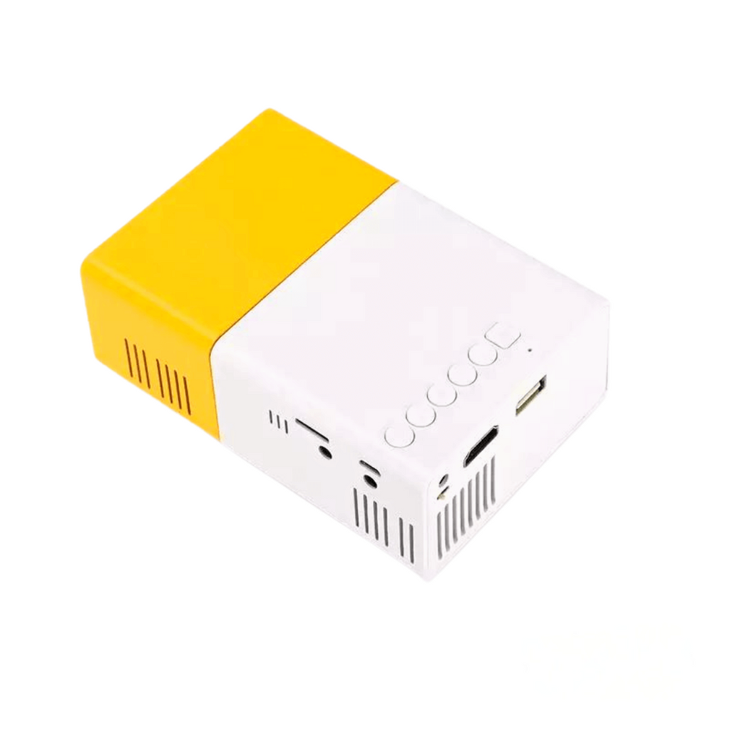 Kompakter tragbarer WiFi 6 Projektor mit 1080P HDMI-Ausgang | Temsk