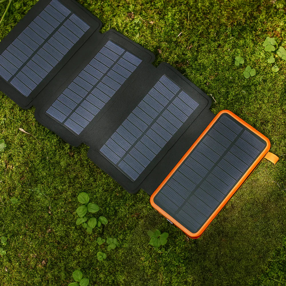 Foldable Solar Power Bank For Travel And Outdoor Charging | Temsk