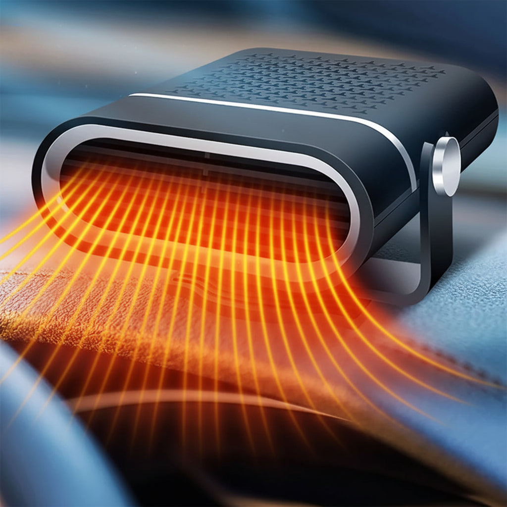 12V Portable Car Heater With Fast Heating And Defroster Fan | Temsk