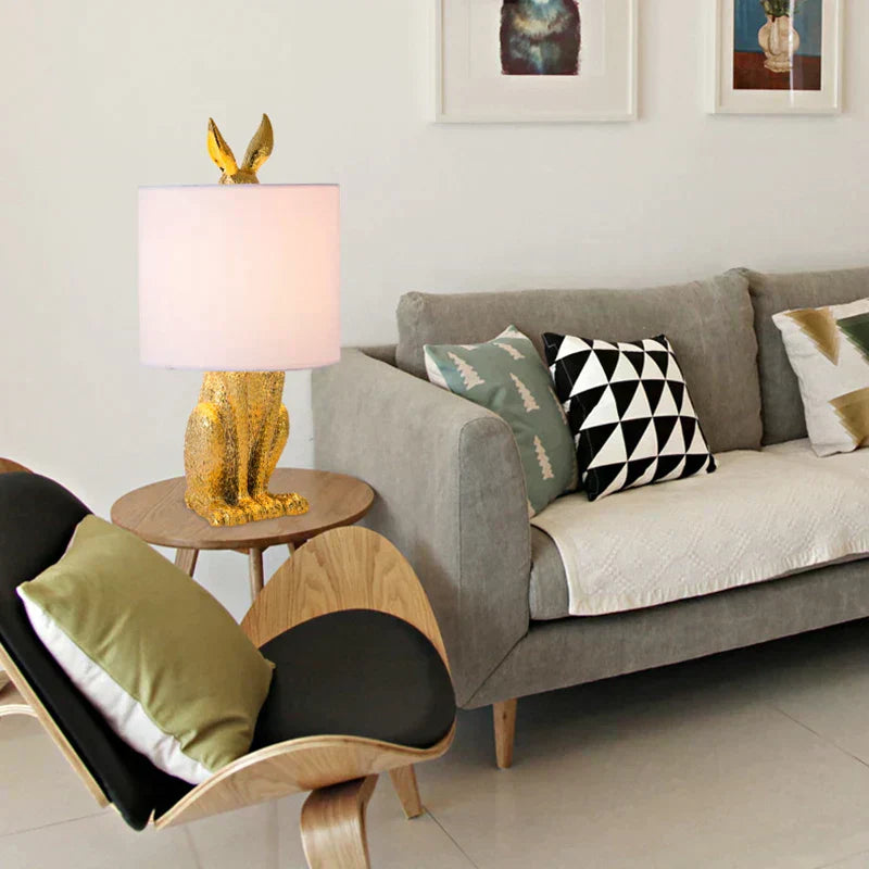 LunaWisp Hasen-Maskenlampe, verspieltes skulpturales Licht | Temsk