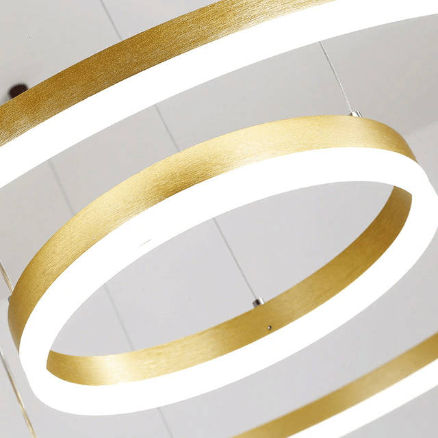 Circular LED Pendant Fixture For Modern Home Interiors | Temsk