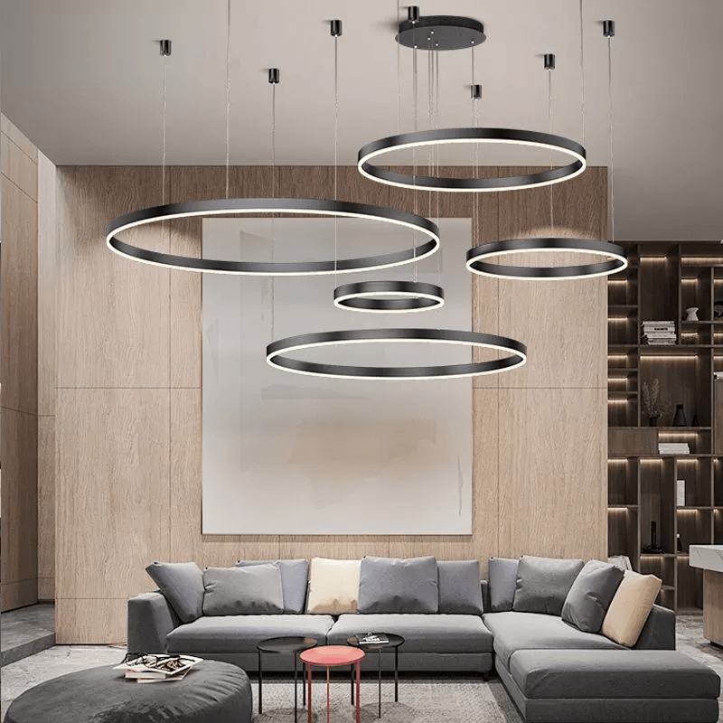 Circular LED Pendant Fixture For Modern Home Interiors | Temsk
