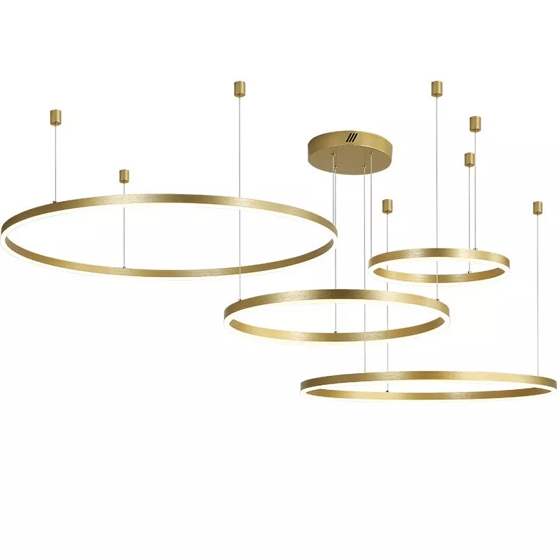Circular LED Pendant Fixture For Modern Home Interiors | Temsk
