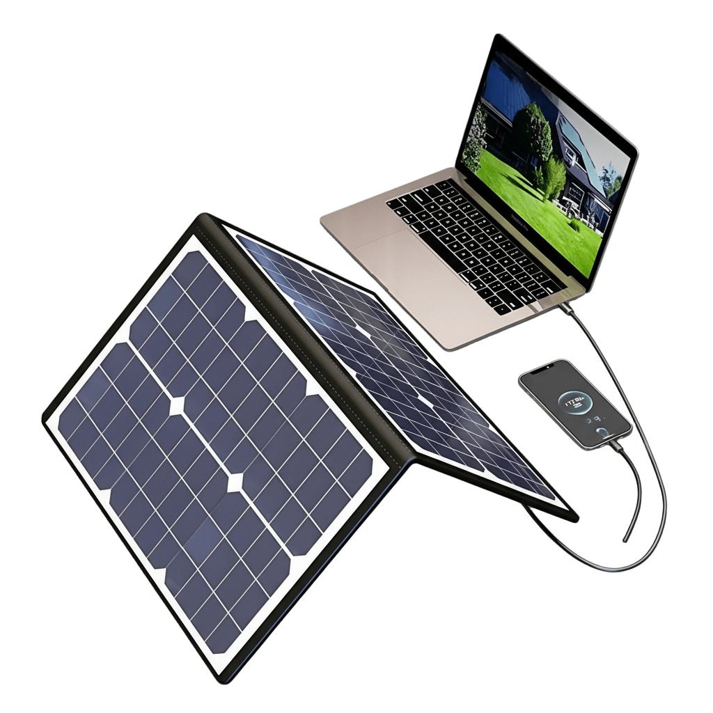 PulseVolt Pro smart opladning med USB A, USB C og DC-porte | Temsk
