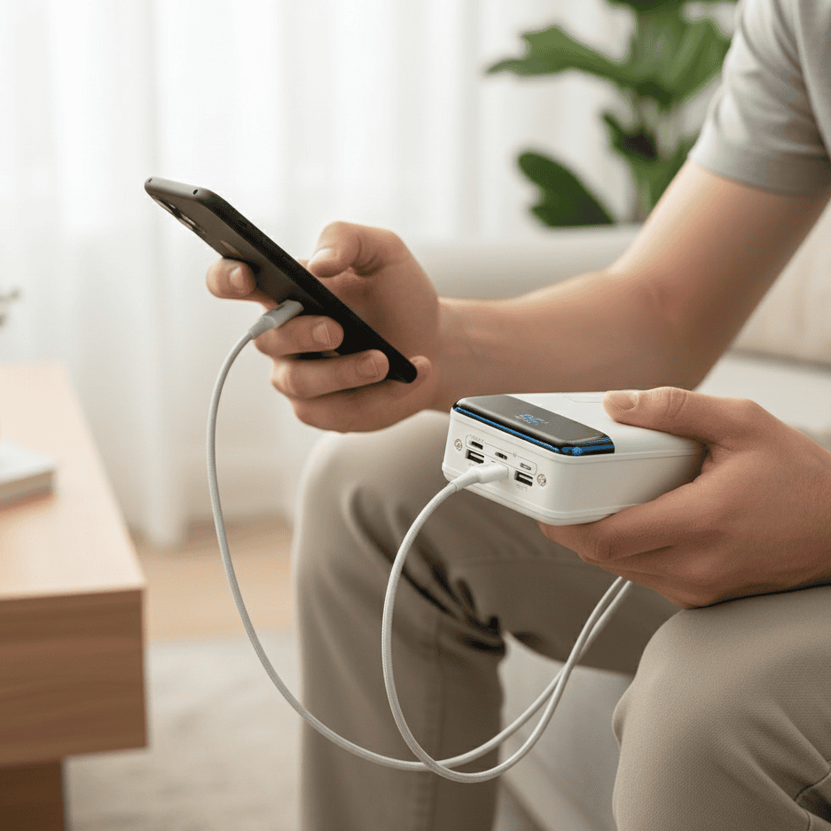 VoltNova 50K Power Bank With Super Fast Charging For Maximum Energy On The Go | Temsk