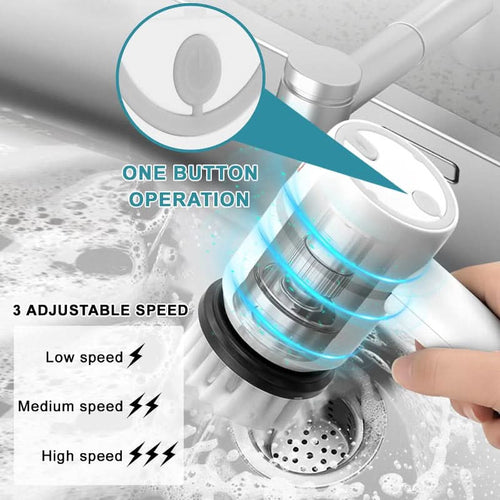 BrightNova Scrub Pro Replaceable Heads For All Surfaces Temsk