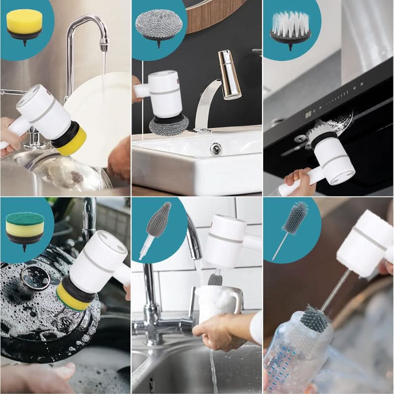 BrightNova Scrub Pro Replaceable Heads For All Surfaces | Temsk