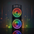 PulseBeat 6000W Bluetooth Højttalersystem Med Kraftig Bas Og Mikrofon | Temsk