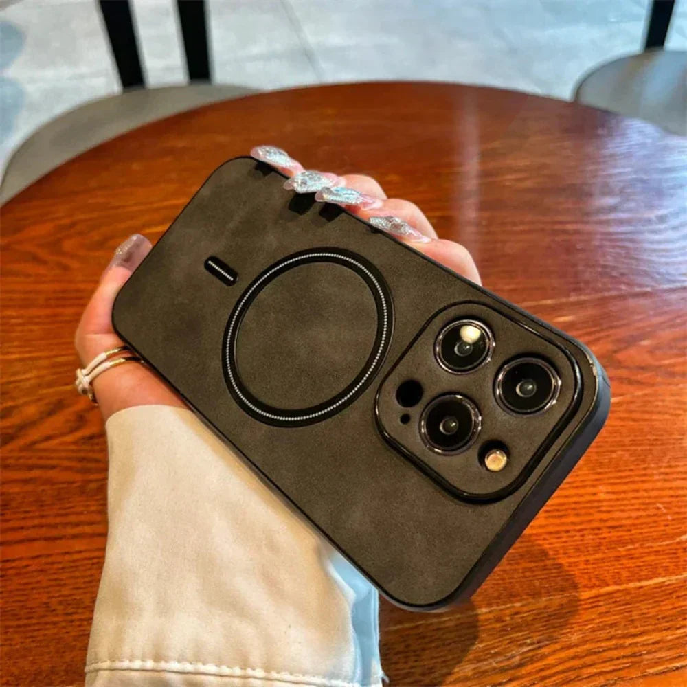 MagSafe Textured Slim Phone Case For Secure Grip And Everyday Use | Temsk