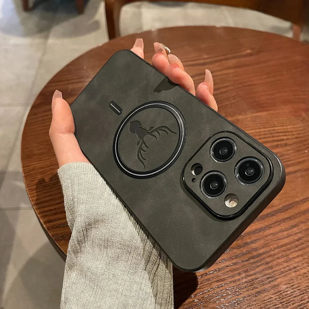 MagSafe Textured Slim Phone Case For Secure Grip And Everyday Use | Temsk