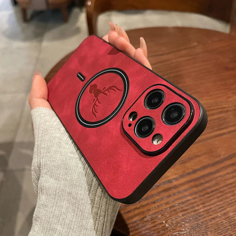 MagSafe Textured Slim Phone Case For Secure Grip And Everyday Use | Temsk