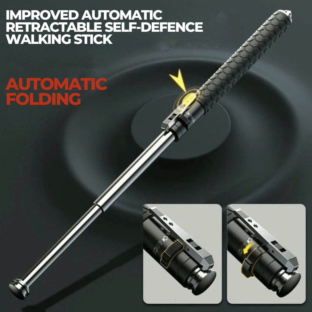 TrailGuard Adjustable Trekking Pole With Alloy Steel And Anti Slip Handle Lightweight | Temsk