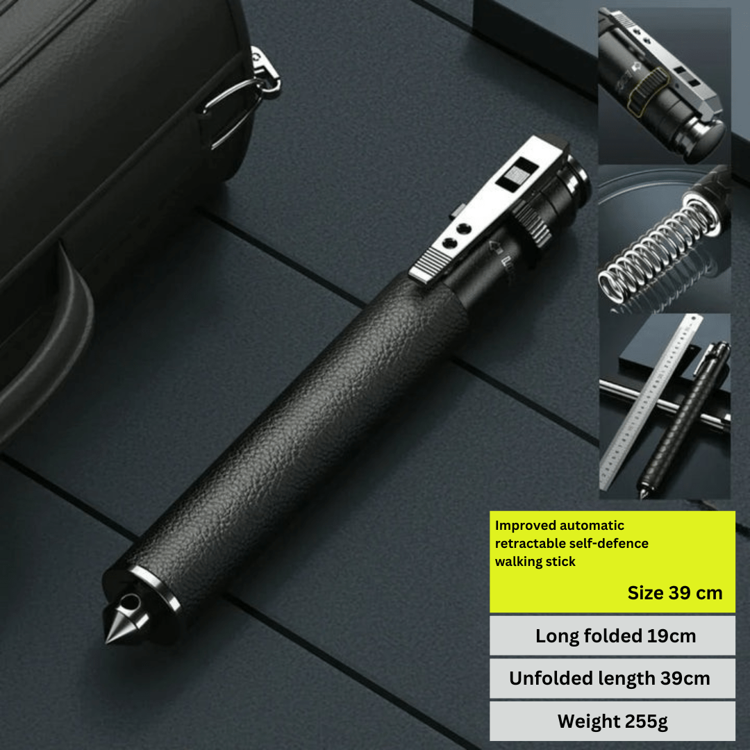 TrailGuard Adjustable Trekking Pole With Alloy Steel And Anti Slip Handle Lightweight | Temsk