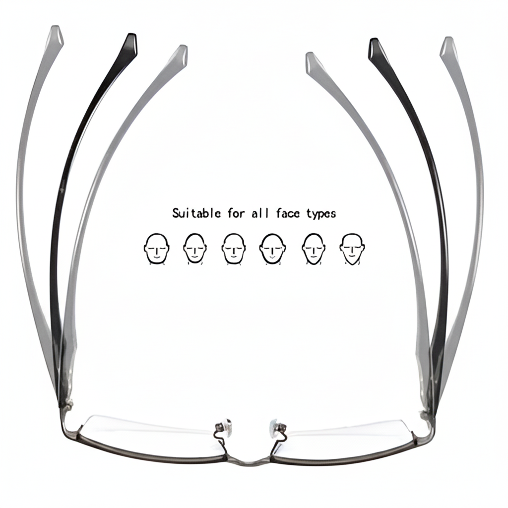Lesebrille für alle Entfernungen mit klarem, progressivem Sehen | Temsk