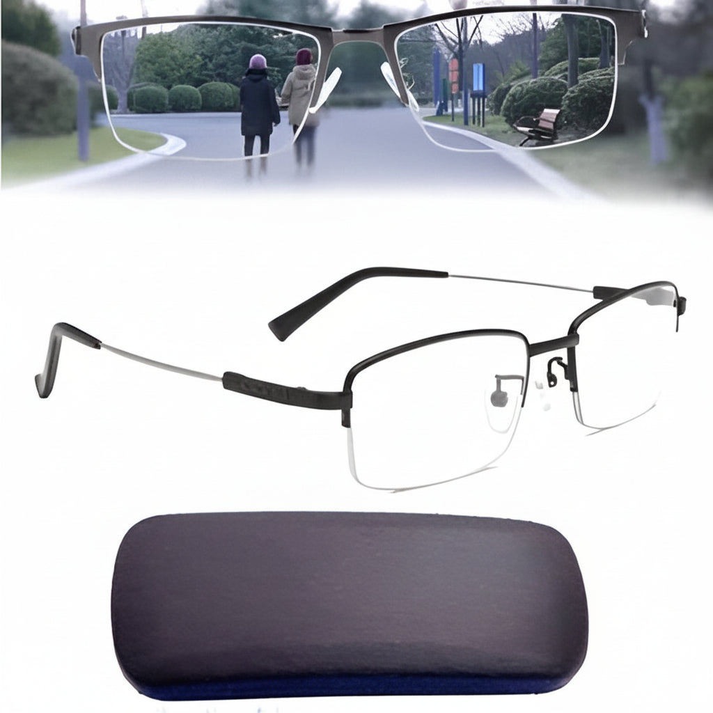 Lesebrille für alle Entfernungen mit klarem, progressivem Sehen | Temsk