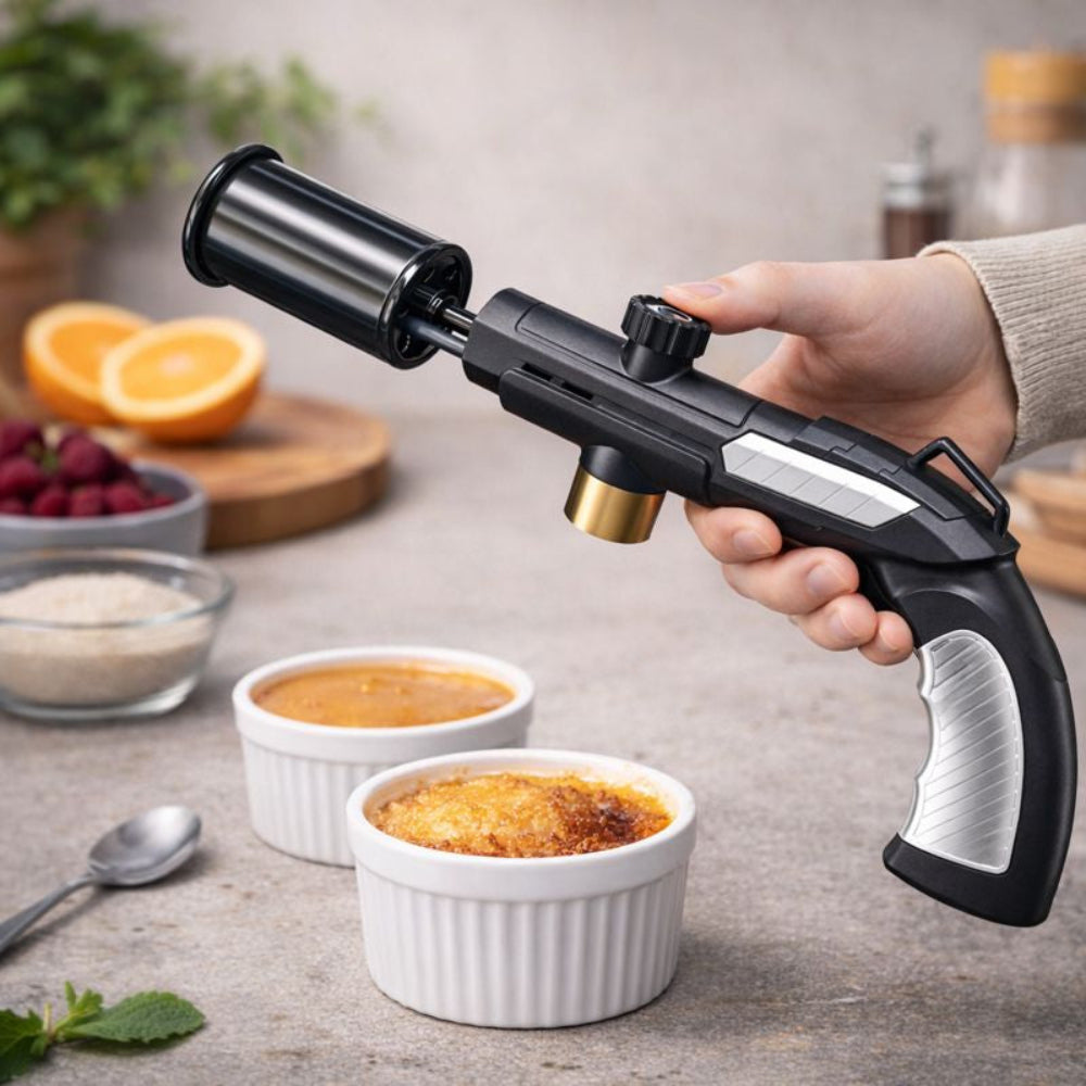 Torcia a propano con fiamma regolabile per cucinare, grigliare e caramellare | Temsk