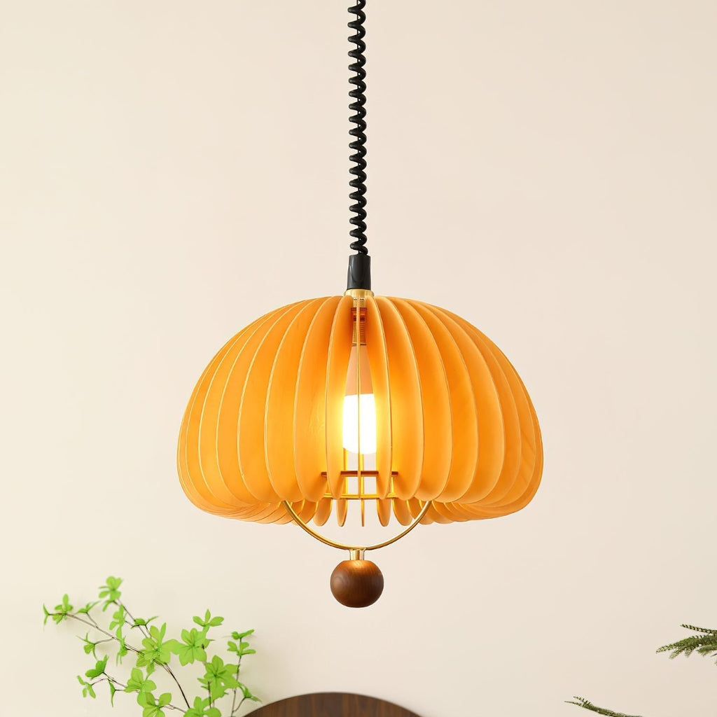 LyraGlow Adjustable Modern Pendant Light With Warm Glow | Snurv | Temsk