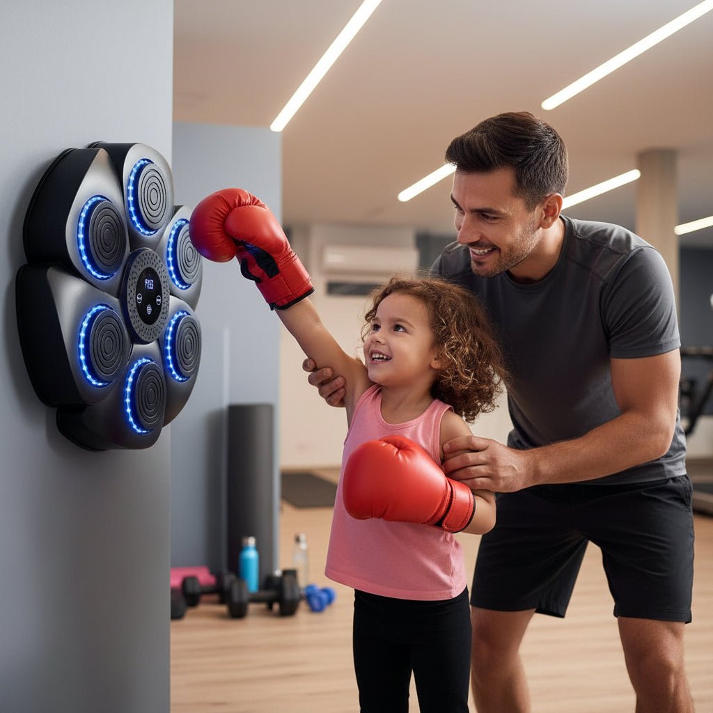 BeatPulse Pro Intelligent Boxing Machine With Bluetooth Music And RGB Lighting | Temsk