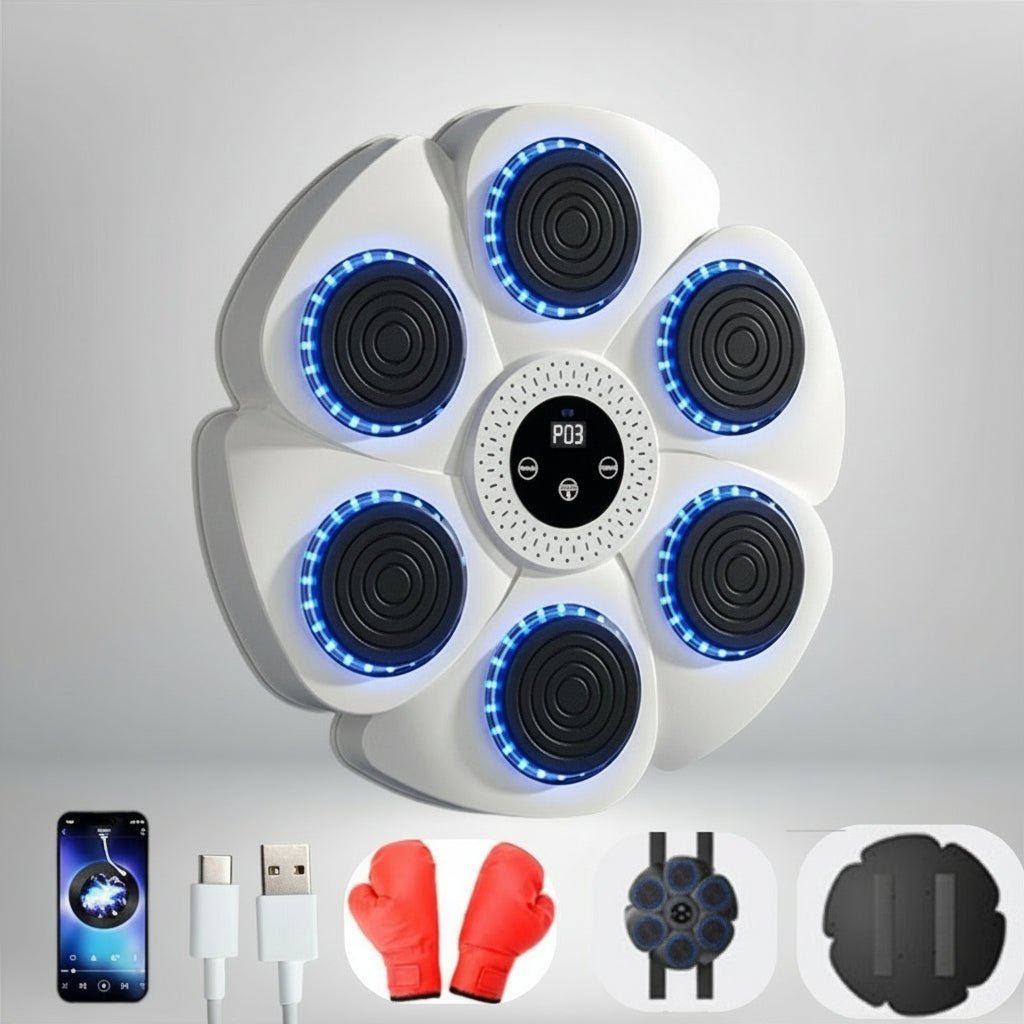 BeatPulse Pro Intelligent Boxing Machine With Bluetooth Music And RGB Lighting | Temsk