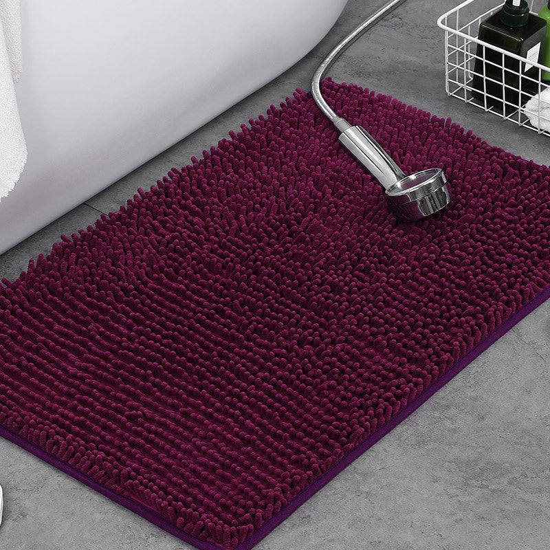 Weicher rutschfester Badematten-Teppich mit flauschigem Chenille und saugfähiger Oberfläche | Temsk