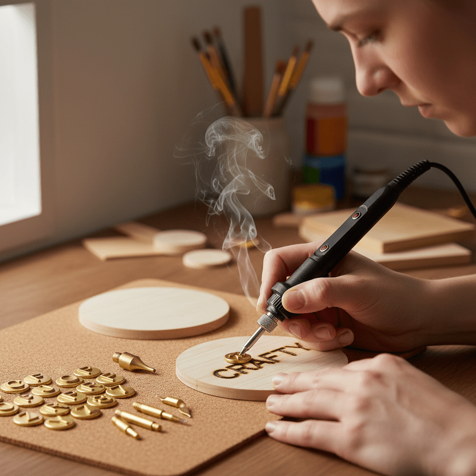 ApexCraft Pro Engraving Set 58 Piece Woodburning Tool With Adjustable Temperature | Temsk