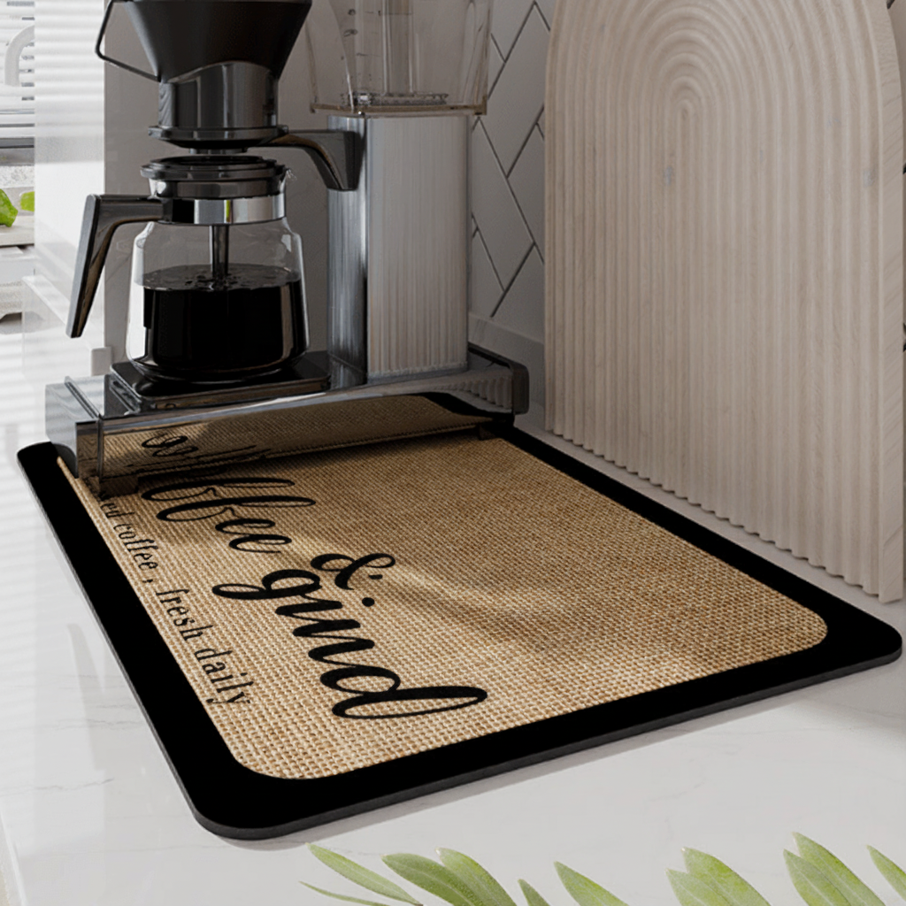 AquaNest Kitchen Mat Highly Absorbent And Stylish For Modern Kitchens | Temsk
