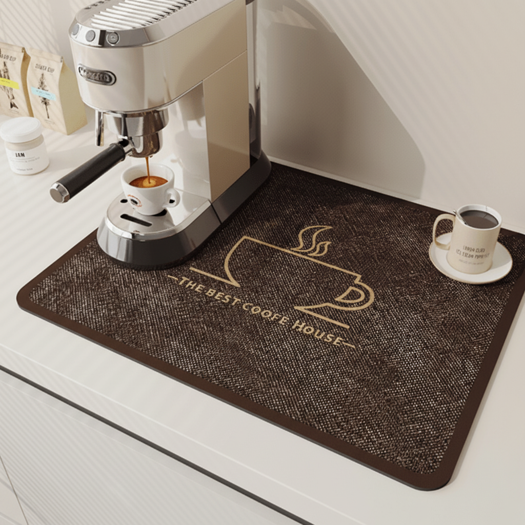 AquaNest Kitchen Mat Highly Absorbent And Stylish For Modern Kitchens | Temsk