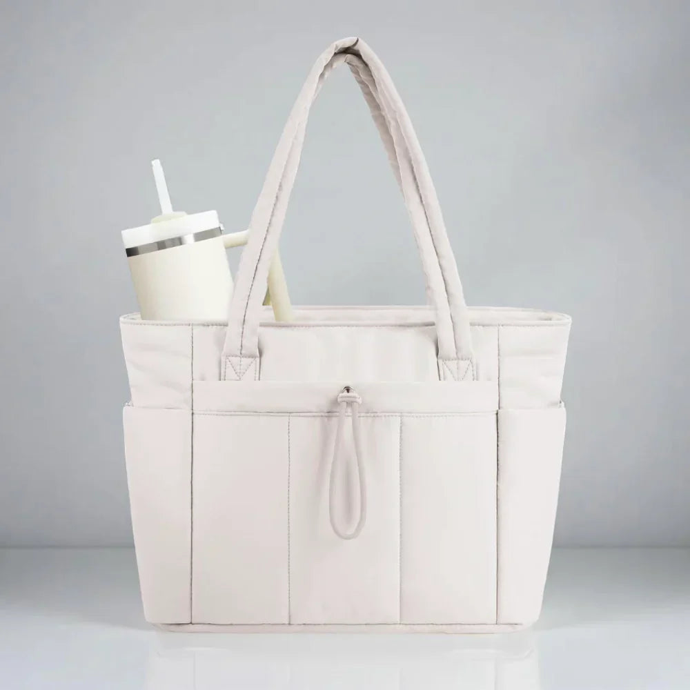 Alltags-Stepp-Tasche mit Laptopfach und Reise-Organizer | Temsk
