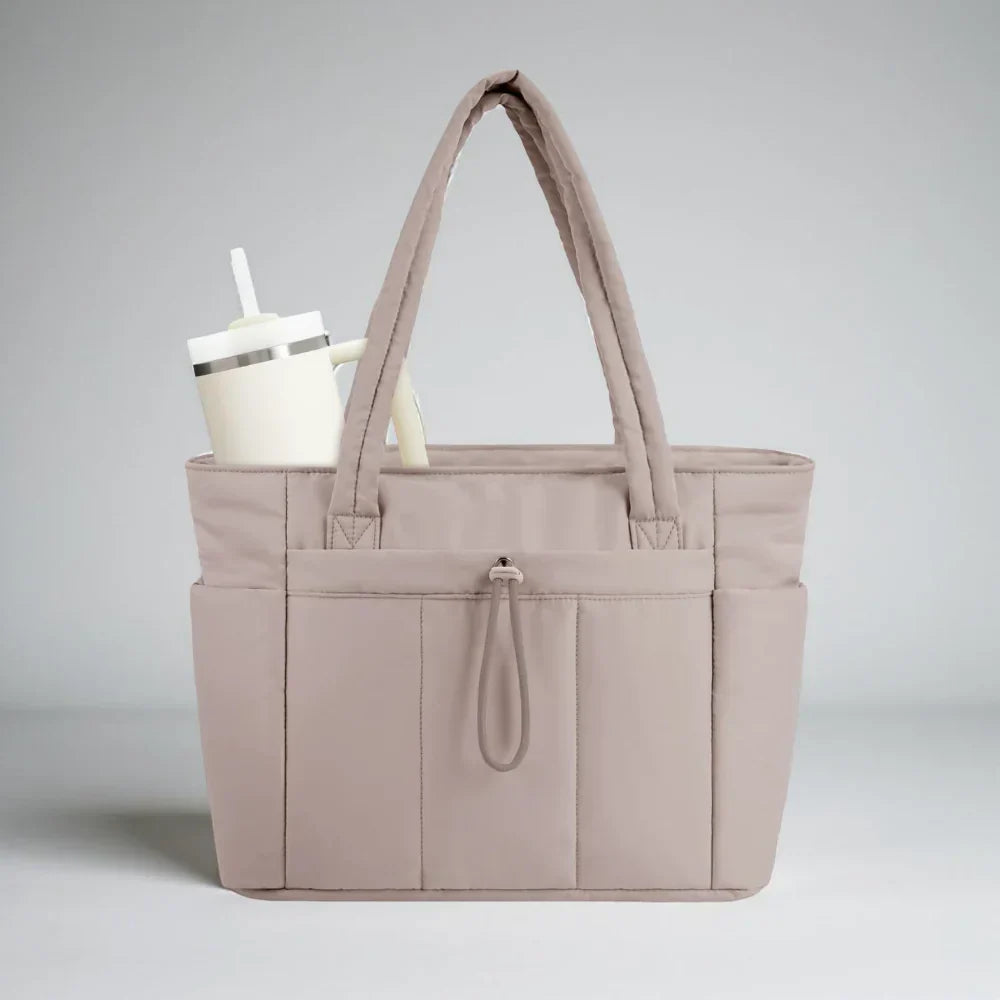 Alltags-Stepp-Tasche mit Laptopfach und Reise-Organizer | Temsk