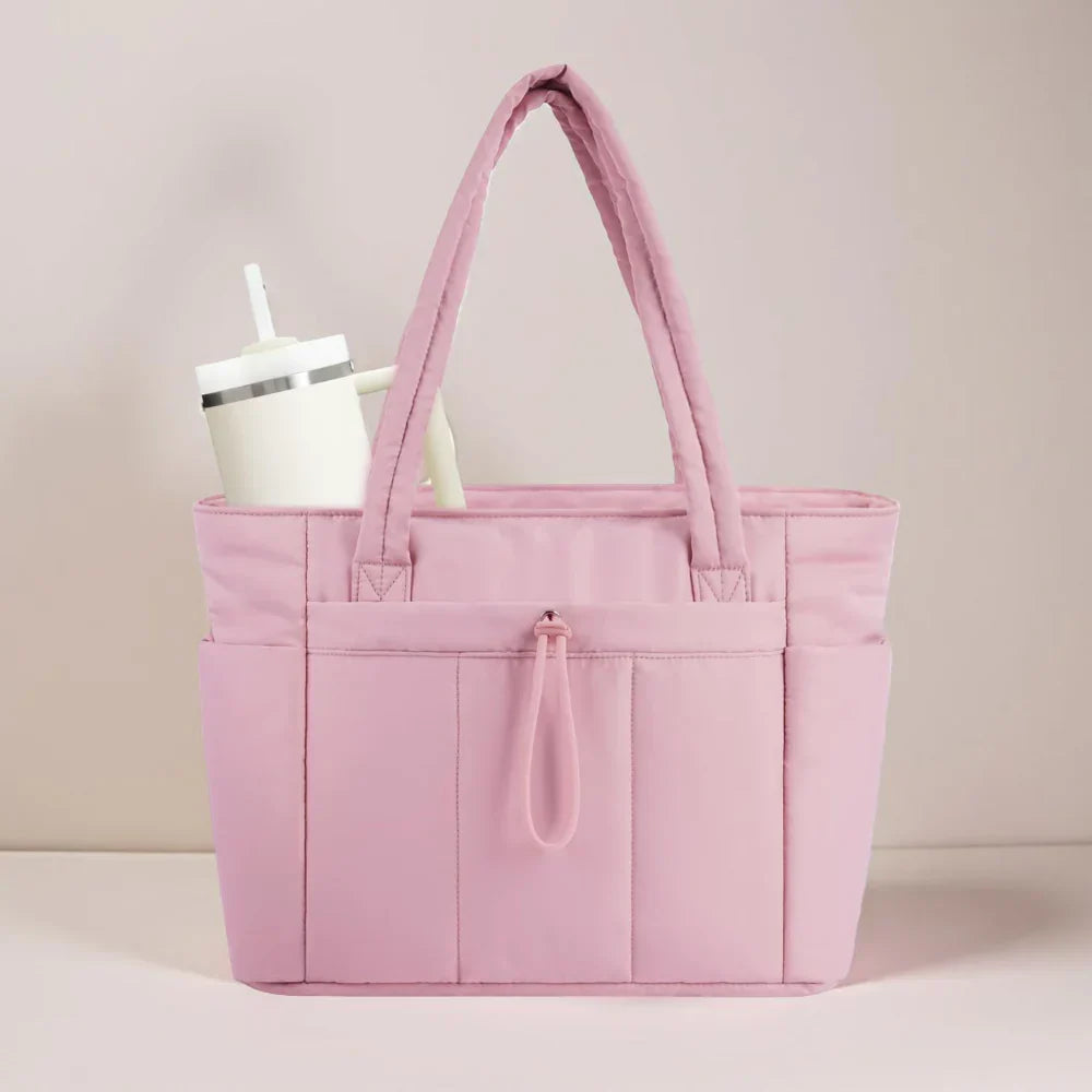 Alltags-Stepp-Tasche mit Laptopfach und Reise-Organizer | Temsk