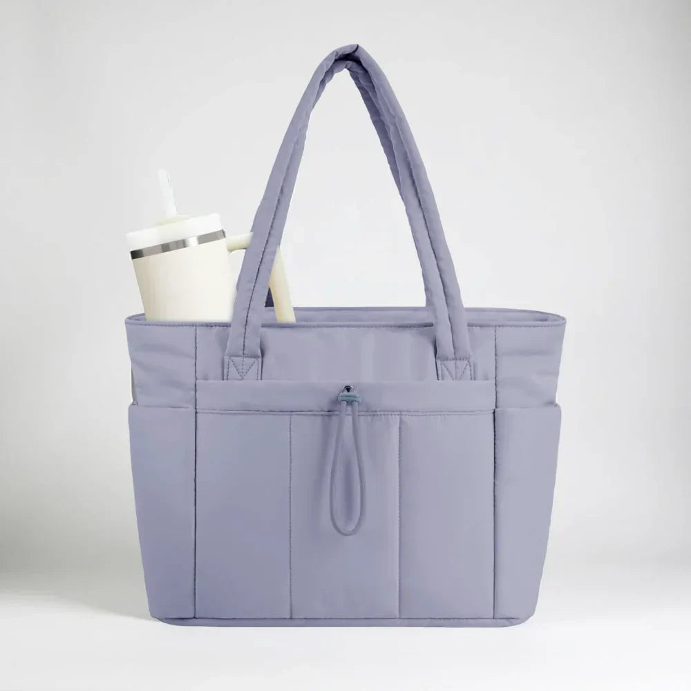 Alltags-Stepp-Tasche mit Laptopfach und Reise-Organizer | Temsk