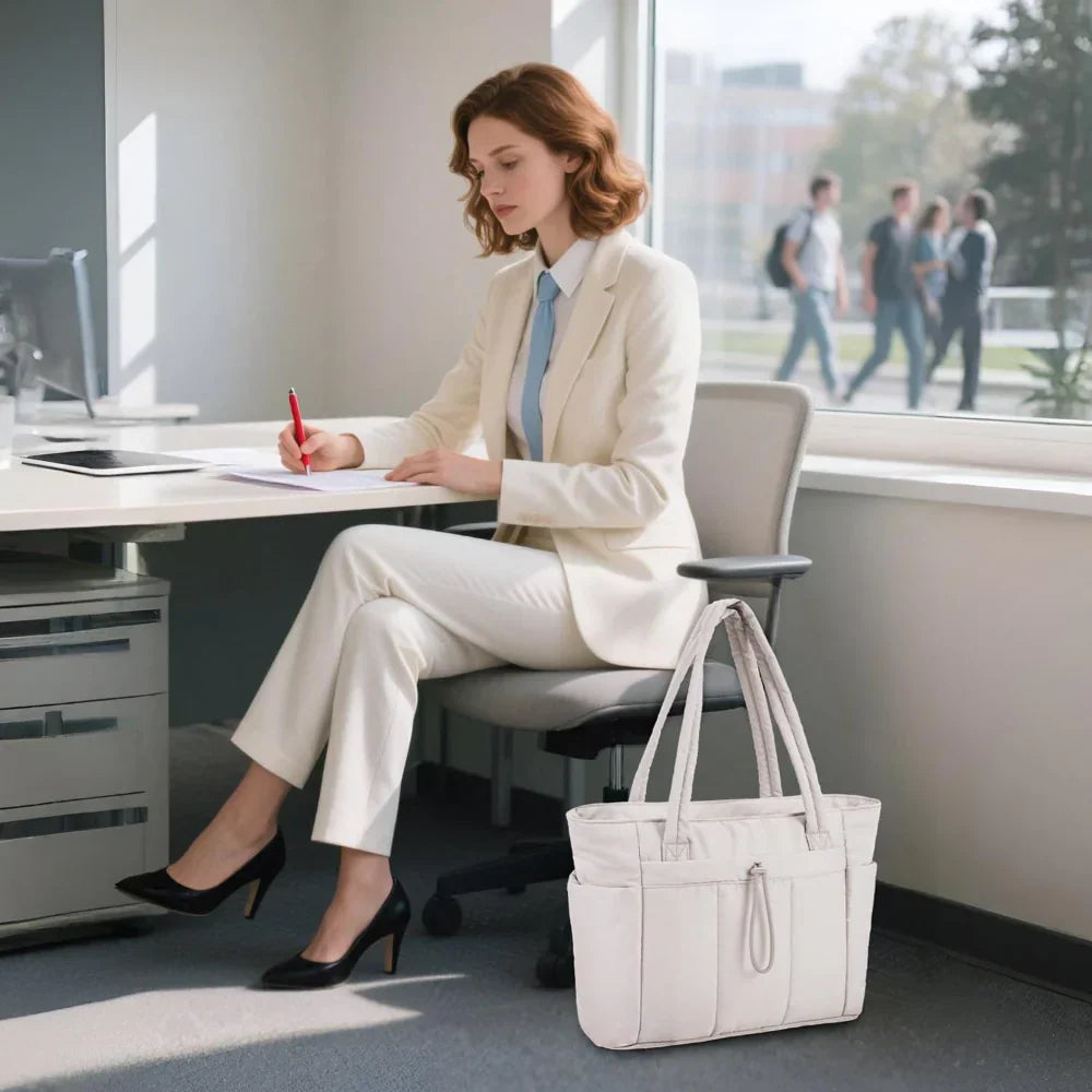 Alltags-Stepp-Tasche mit Laptopfach und Reise-Organizer | Temsk