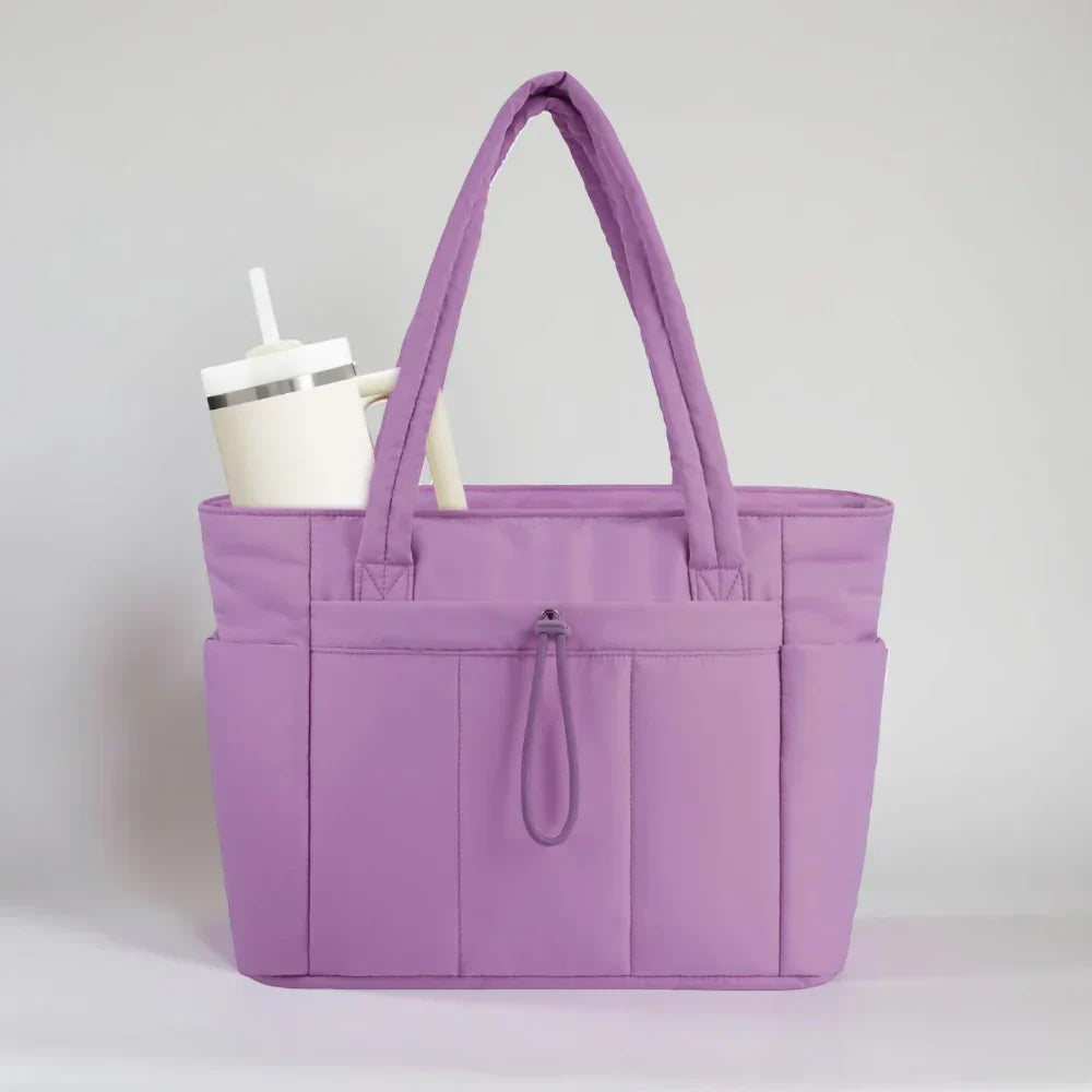 Alltags-Stepp-Tasche mit Laptopfach und Reise-Organizer | Temsk