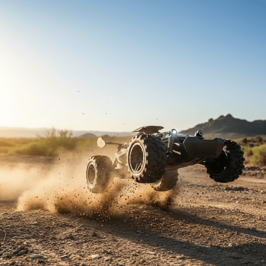 TerraMotion Electric 1:18 RC Truck With Strong Suspension And Tires | Temsk