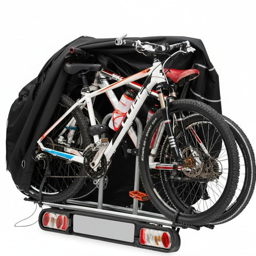 CycleShield Waterproof Bicycle Cover For 1–3 Bicycles With Secure Mounting Holes Temsk
