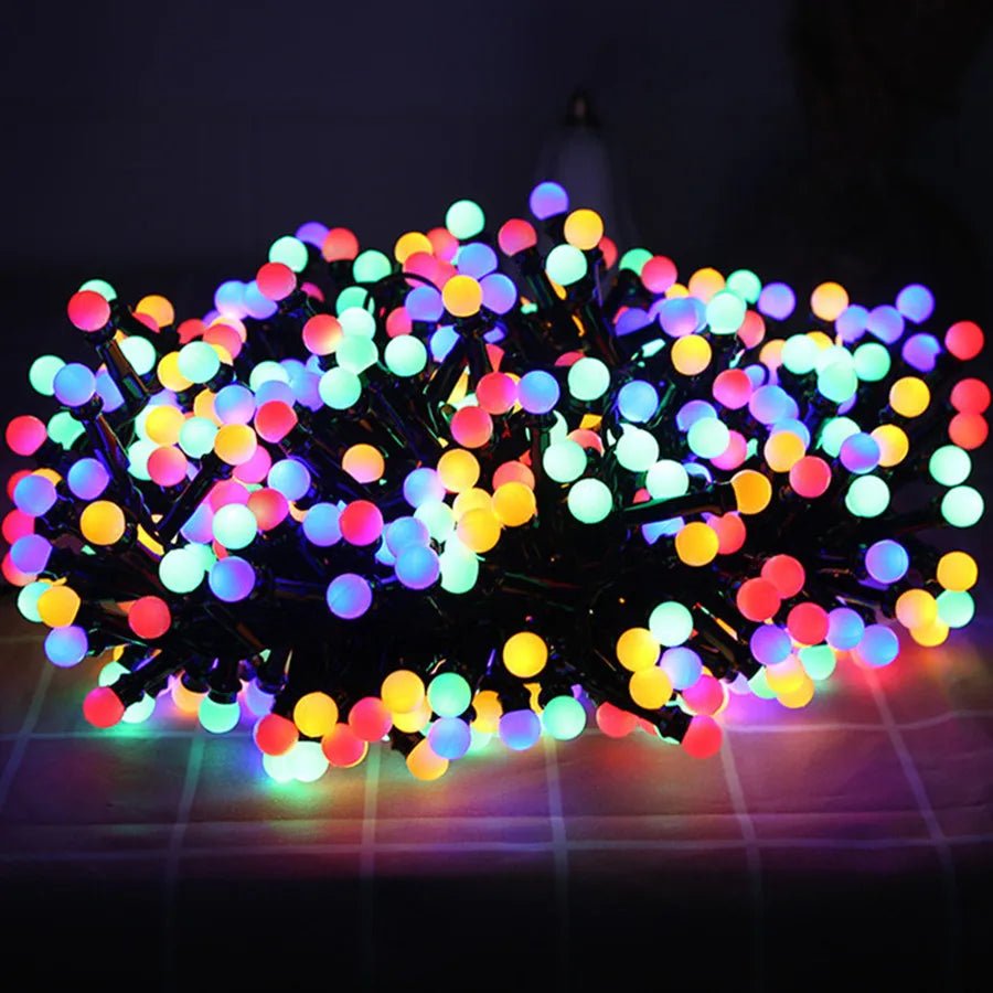 LumaGlow Waterproof LED String Lights With 8 Modes For Outdoor And Party Decor | Temsk