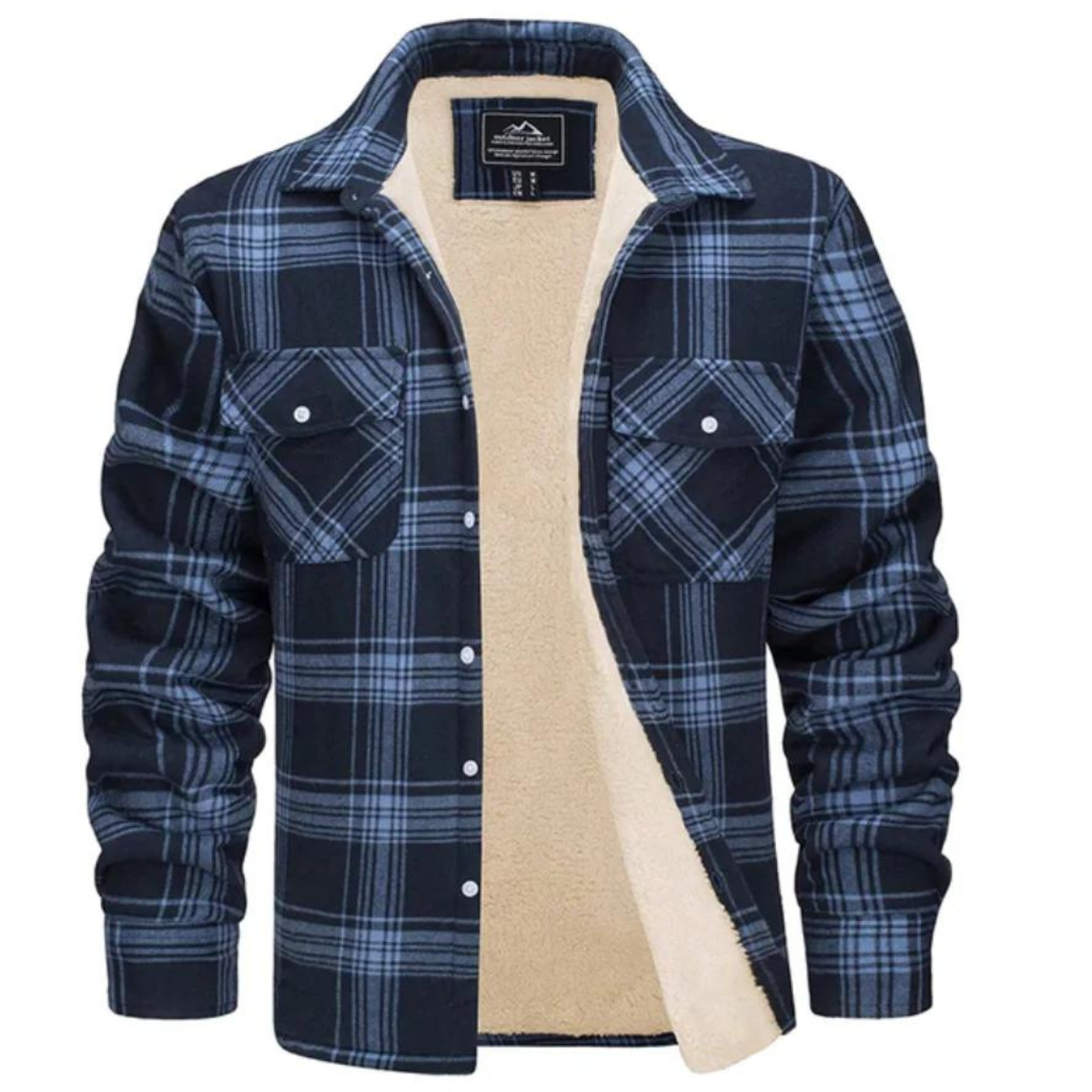 Lyrenox Classic Plaid Jacket With Fleece Lining Style | Temsk