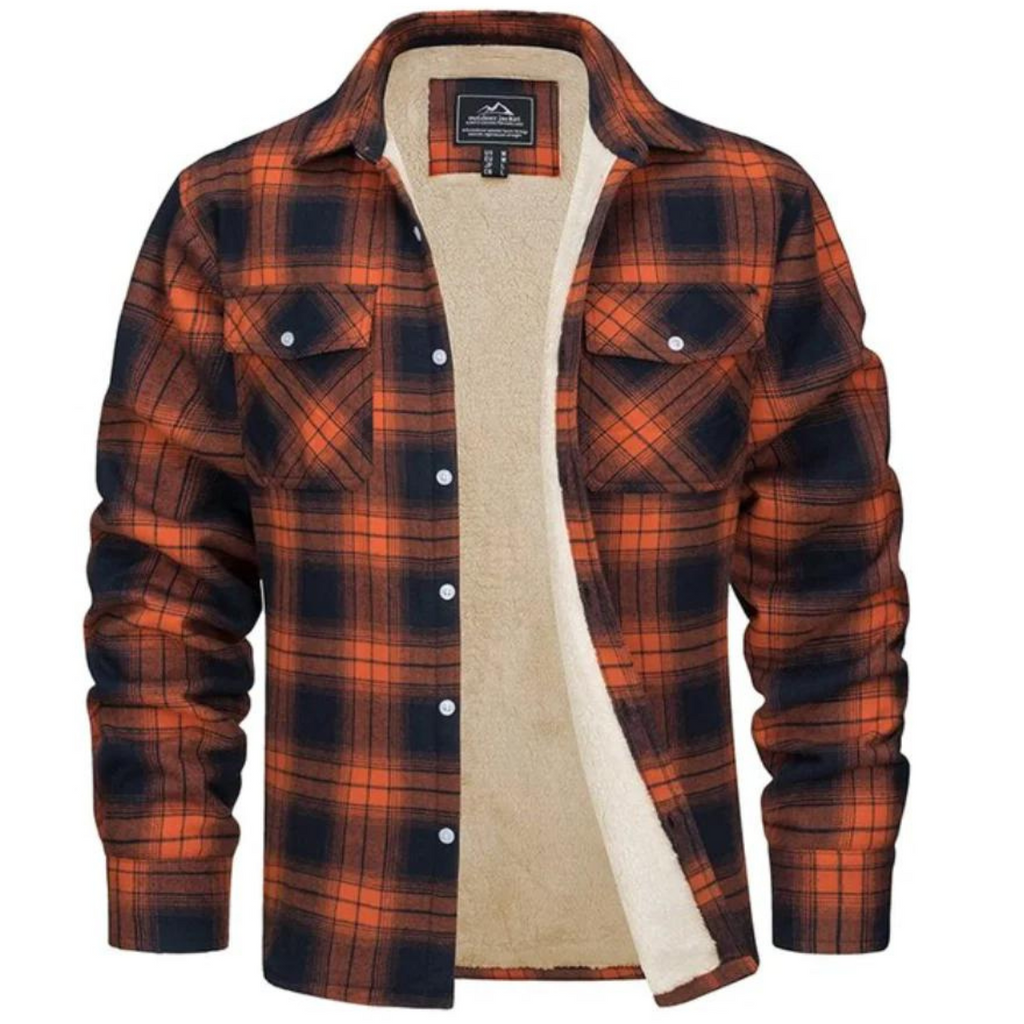 Lyrenox Classic Plaid Jacket With Fleece Lining Style | Temsk