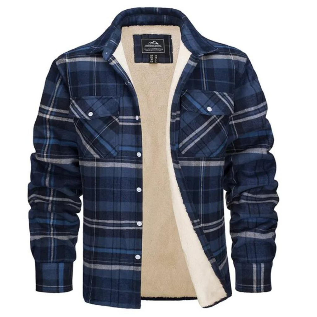 Lyrenox Classic Plaid Jacket With Fleece Lining Style | Temsk