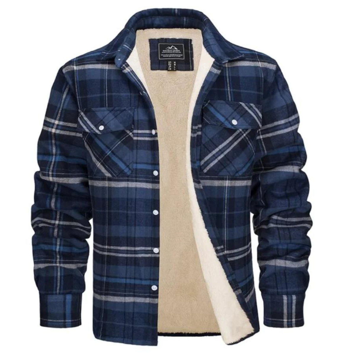 Lyrenox Classic Plaid Jacket With Fleece Lining Style | Temsk