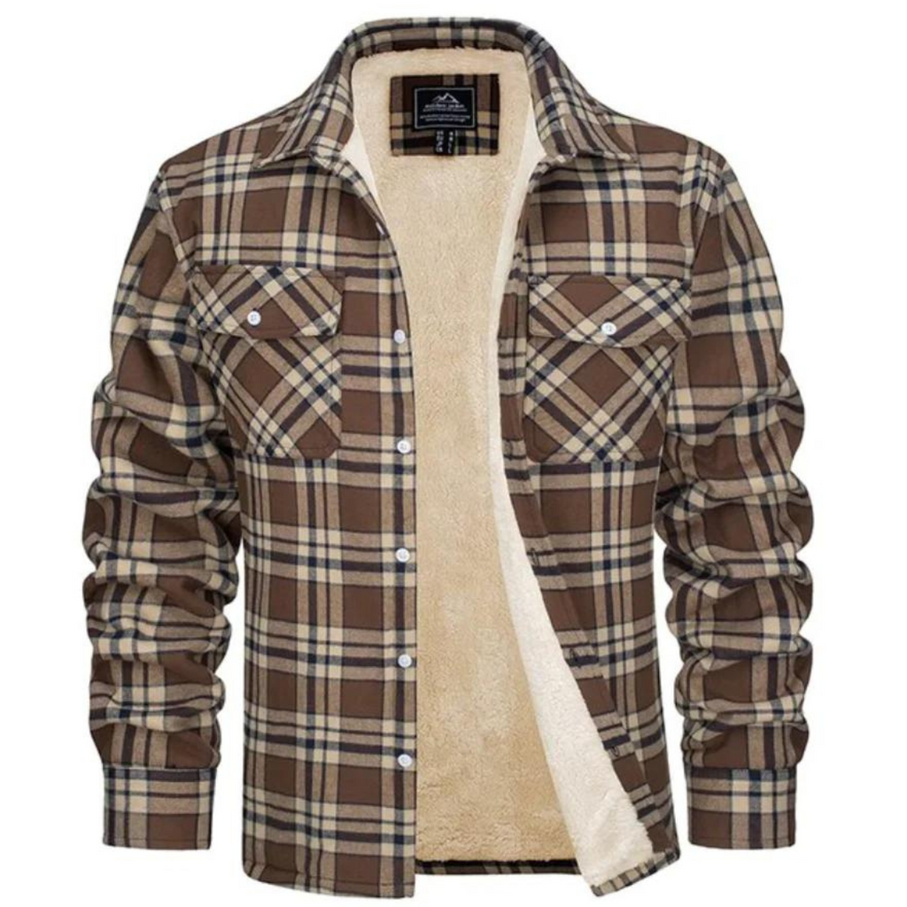 Lyrenox Classic Plaid Jacket With Fleece Lining Style | Temsk