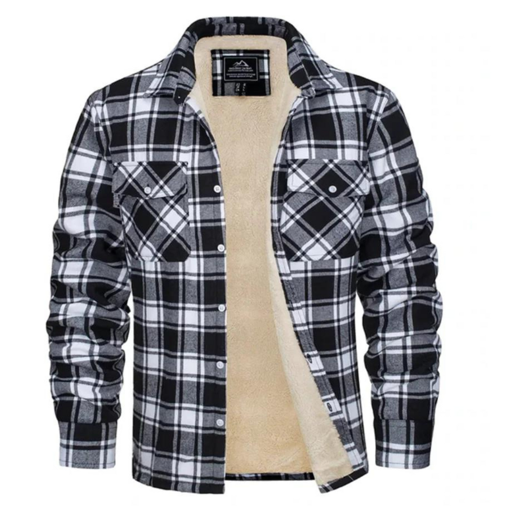 Lyrenox Classic Plaid Jacket With Fleece Lining Style | Temsk
