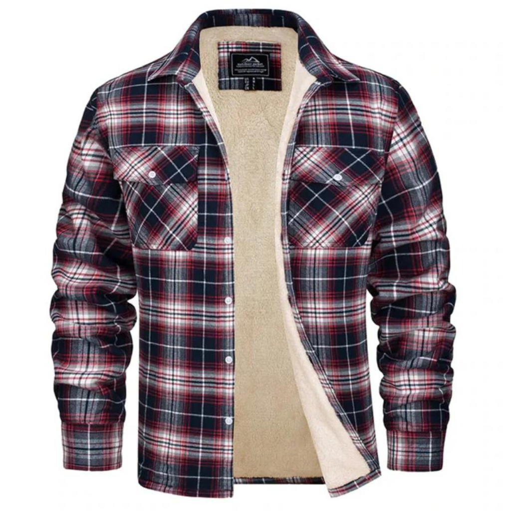 Lyrenox Classic Plaid Jacket With Fleece Lining Style | Temsk