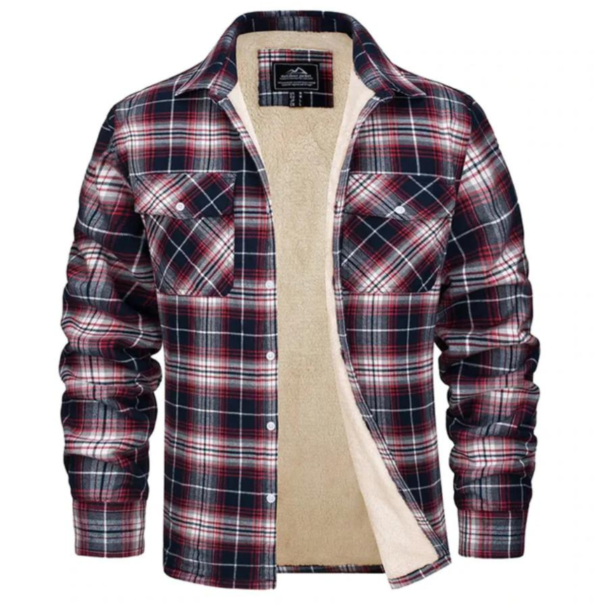 Lyrenox Classic Plaid Jacket With Fleece Lining Style | Temsk