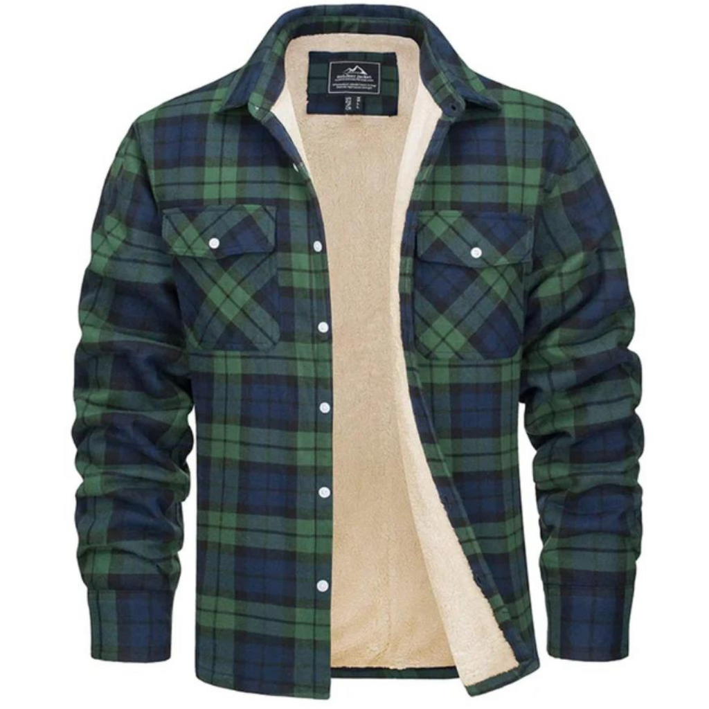 Lyrenox Classic Plaid Jacket With Fleece Lining Style | Temsk