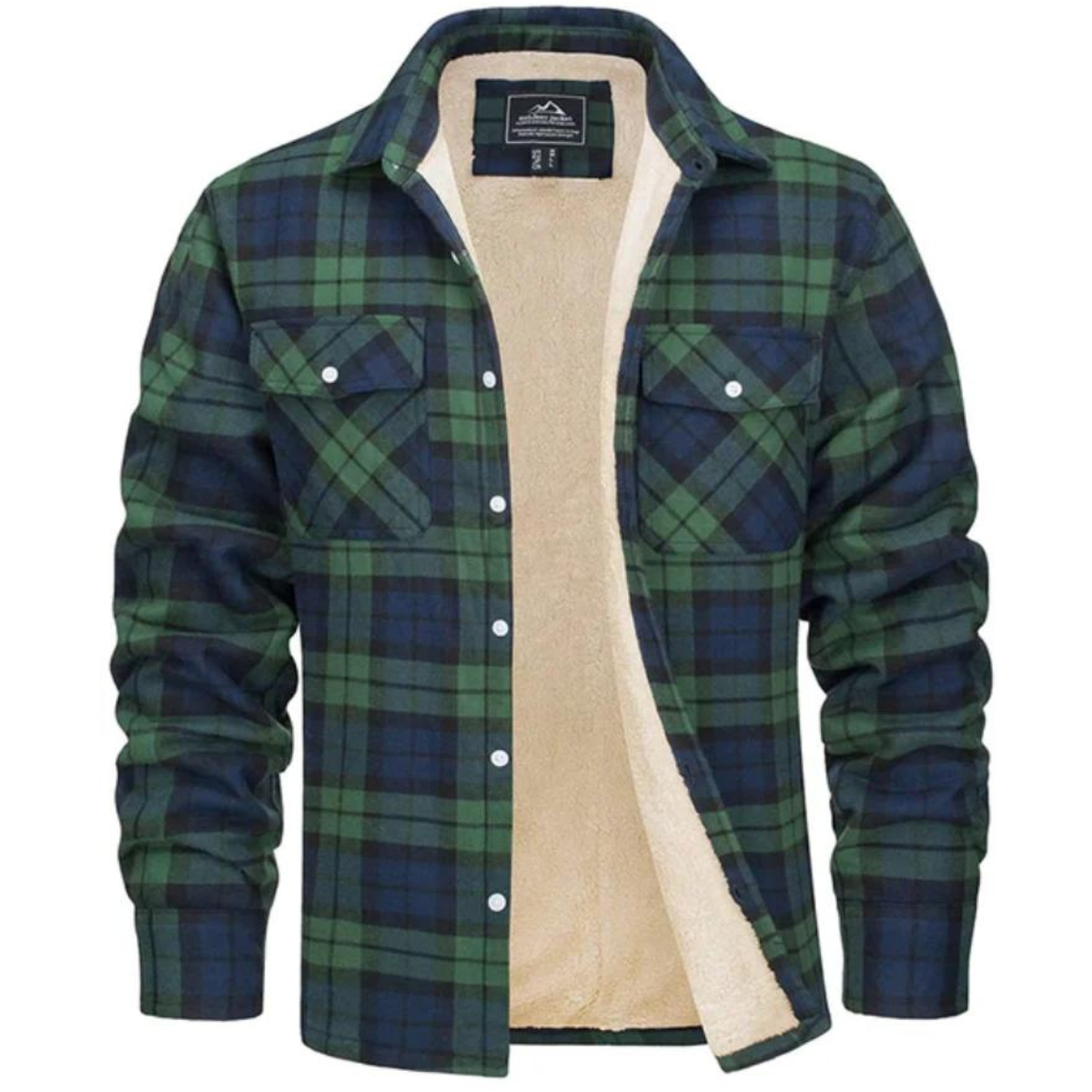 Lyrenox Classic Plaid Jacket With Fleece Lining Style | Temsk