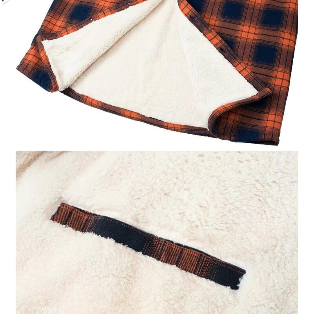 Lyrenox Classic Plaid Jacket With Fleece Lining Style | Temsk