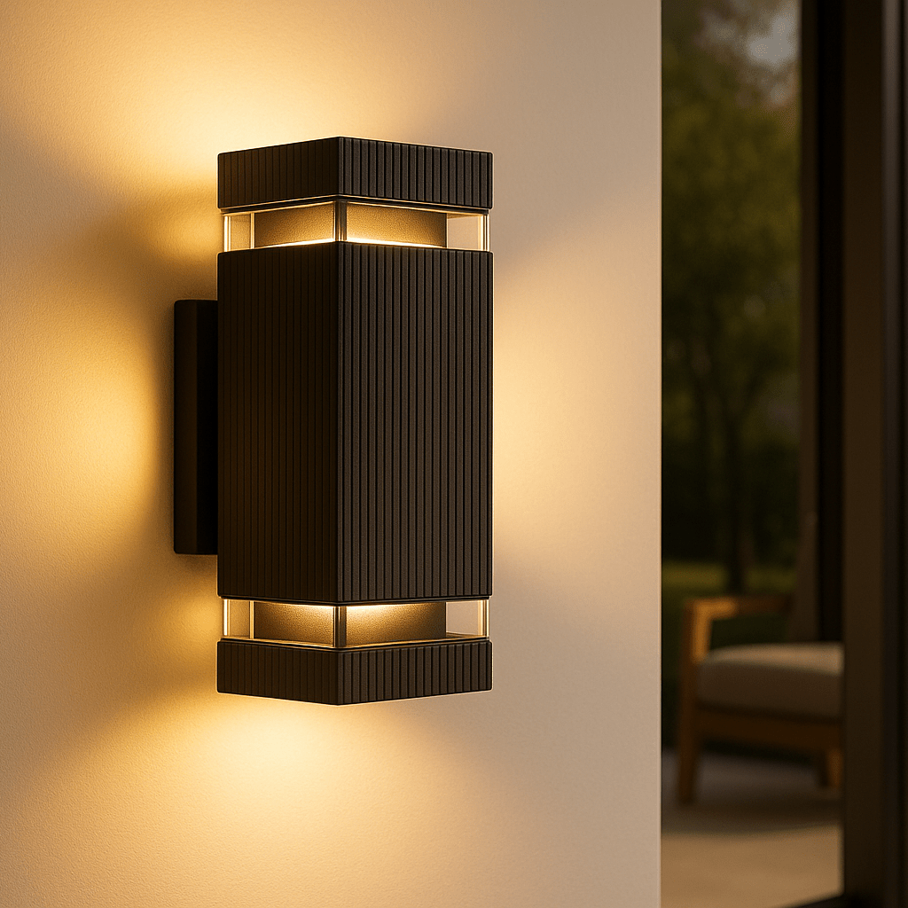 AuroraEdge Modern Upward And Downward Outdoor Lights IP65 Waterproof Garden Lamps | Temsk