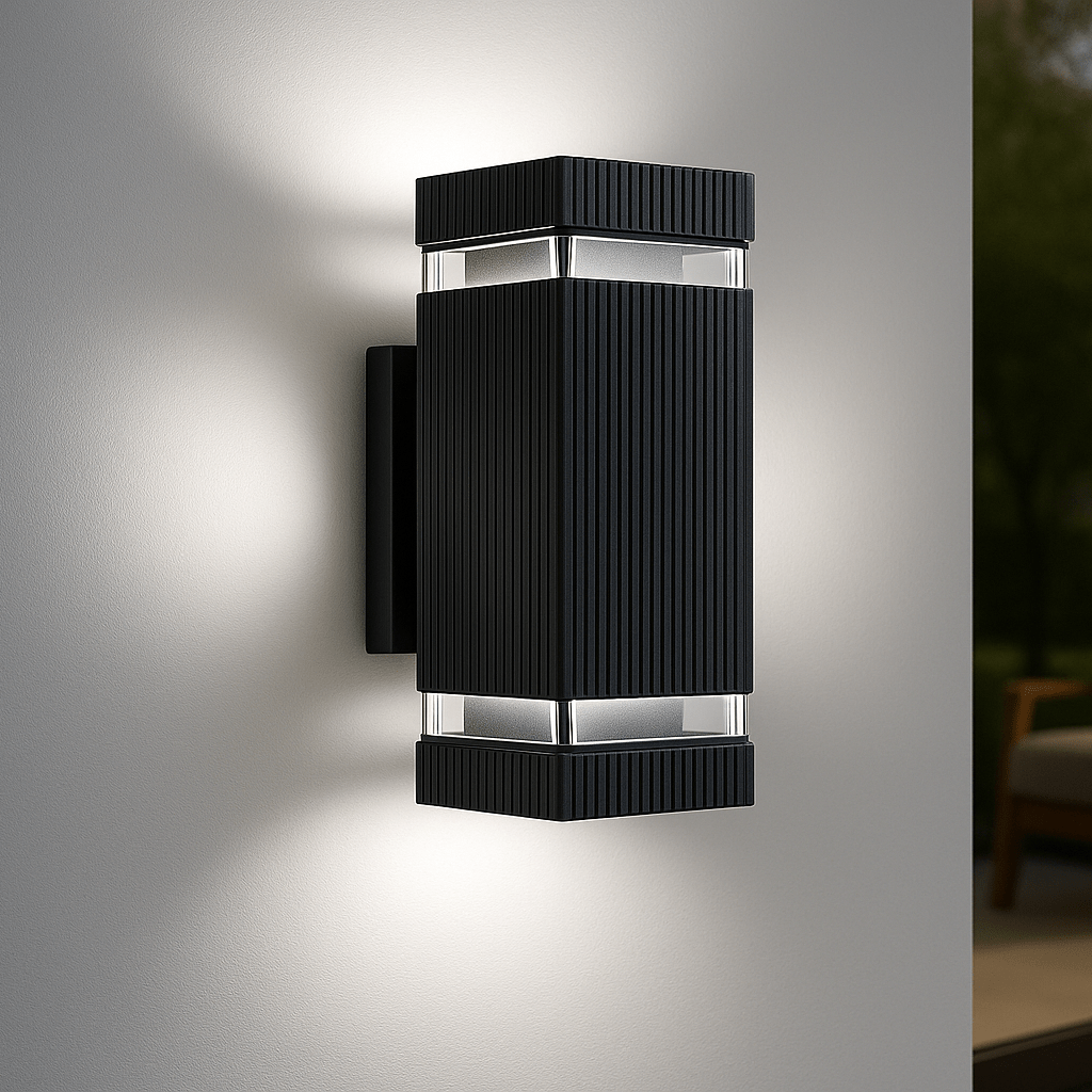 AuroraEdge Modern Upward And Downward Outdoor Lights IP65 Waterproof Garden Lamps | Temsk